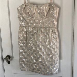 Cream Party Dress